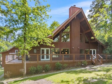 Awesome custom-built 1.5 story Lindal Cedar Home on wooded Golf on Holly Lake Ranch Golf Club in Texas - for sale on GolfHomes.com, golf home, golf lot