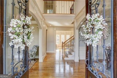 Nestled in the heart of the exclusive gated community of Laurel on Laurel Springs Golf Club in Georgia - for sale on GolfHomes.com, golf home, golf lot