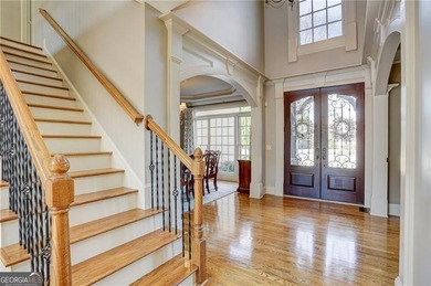 Nestled in the heart of the exclusive gated community of Laurel on Laurel Springs Golf Club in Georgia - for sale on GolfHomes.com, golf home, golf lot