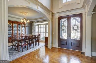 Nestled in the heart of the exclusive gated community of Laurel on Laurel Springs Golf Club in Georgia - for sale on GolfHomes.com, golf home, golf lot