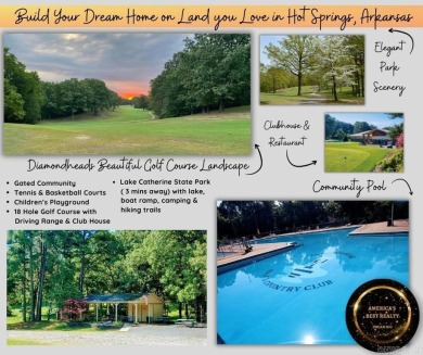 Nice subdivision lot for sale in the beautiful Diamondhead Gated on Diamondhead Golf and Country Club in Arkansas - for sale on GolfHomes.com, golf home, golf lot