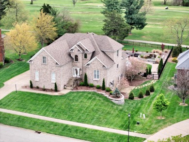 This exceptional 2-story custom home with 4,690 total sqft on Eagle Creek Golf Course in Kentucky - for sale on GolfHomes.com, golf home, golf lot