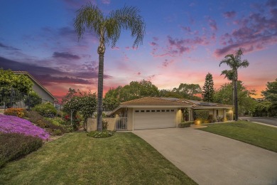 Welcome home to your turnkey, solar powered, single level home on The Country Club of Rancho Bernardo in California - for sale on GolfHomes.com, golf home, golf lot