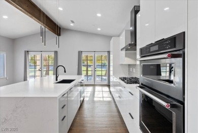 Discover comfortable elegance in the highly sought-after Painted on Painted Desert Golf Club in Nevada - for sale on GolfHomes.com, golf home, golf lot