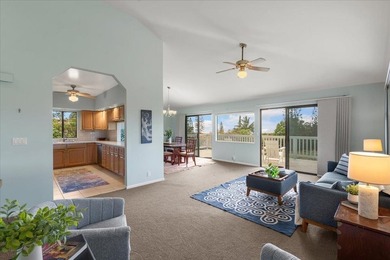 Tucked away on a flag lot, this sun-drenched 4-bedroom, 3-bath on Pukalani Country Club in Hawaii - for sale on GolfHomes.com, golf home, golf lot