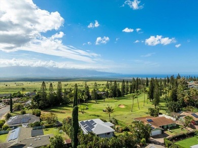 Tucked away on a flag lot, this sun-drenched 4-bedroom, 3-bath on Pukalani Country Club in Hawaii - for sale on GolfHomes.com, golf home, golf lot