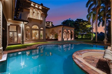 Experience true luxury living on one of the most premier lake on Quail West Golf and Country Club in Florida - for sale on GolfHomes.com, golf home, golf lot