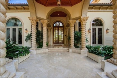 Experience true luxury living on one of the most premier lake on Quail West Golf and Country Club in Florida - for sale on GolfHomes.com, golf home, golf lot