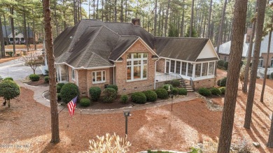 Located just inside Pinewild Country Club, this all brick on Pinewild Country Club of Pinehurst in North Carolina - for sale on GolfHomes.com, golf home, golf lot