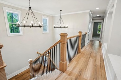 Custom Built in 2021, Master on Main, Level Wooded Backyard on on Royal Lakes Golf and Country Club in Georgia - for sale on GolfHomes.com, golf home, golf lot