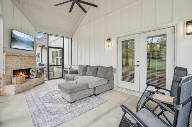 Custom Built in 2021, Master on Main, Level Wooded Backyard on on Royal Lakes Golf and Country Club in Georgia - for sale on GolfHomes.com, golf home, golf lot