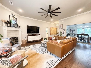 Built in 2022, this beautifully designed 3-bedroom, 2-bath home on Bella Vista Country Club - Highlands in Arkansas - for sale on GolfHomes.com, golf home, golf lot
