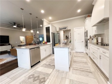 Built in 2022, this beautifully designed 3-bedroom, 2-bath home on Bella Vista Country Club - Highlands in Arkansas - for sale on GolfHomes.com, golf home, golf lot