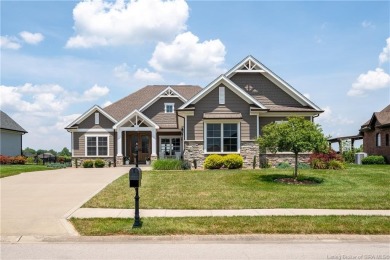 Fantastic Location - Overlooking the 8th Green with Water View on Champions Pointe Golf Course in Indiana - for sale on GolfHomes.com, golf home, golf lot