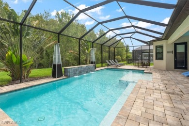 Spacious Oakmont Estate home in Portico overlooks a private on River Hall Country Club in Florida - for sale on GolfHomes.com, golf home, golf lot