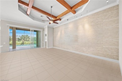 Welcome to this exceptional Porta Rosa villa, nestled within on Shadow Wood Preserve in Florida - for sale on GolfHomes.com, golf home, golf lot