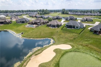 Fantastic Location - Overlooking the 8th Green with Water View on Champions Pointe Golf Course in Indiana - for sale on GolfHomes.com, golf home, golf lot