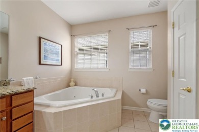 Stunning 4-bed, 3-bath, 2-car garage home, perfectly situated in on Brookside Country Club in Pennsylvania - for sale on GolfHomes.com, golf home, golf lot