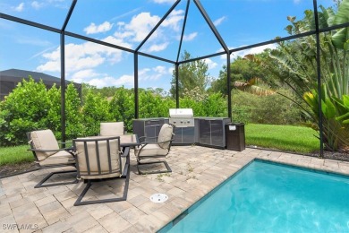 Spacious Oakmont Estate home in Portico overlooks a private on River Hall Country Club in Florida - for sale on GolfHomes.com, golf home, golf lot