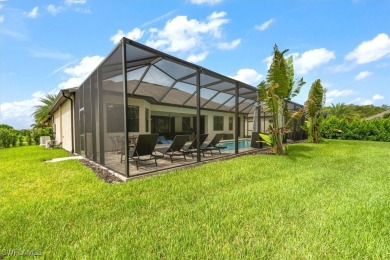 Spacious Oakmont Estate home in Portico overlooks a private on River Hall Country Club in Florida - for sale on GolfHomes.com, golf home, golf lot