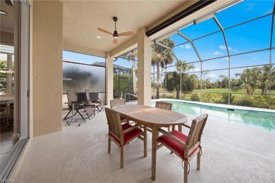 Welcome to this exceptional Porta Rosa villa, nestled within on Shadow Wood Preserve in Florida - for sale on GolfHomes.com, golf home, golf lot