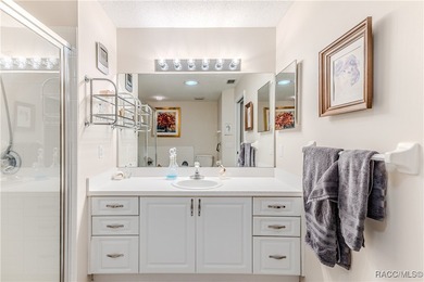 The POND Views are amazing at this beautifully updated, end unit on Timber Pines Golf Course in Florida - for sale on GolfHomes.com, golf home, golf lot