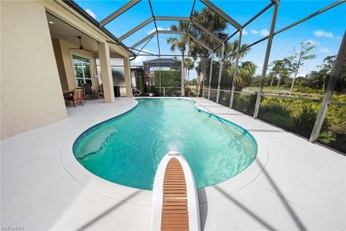 Welcome to this exceptional Porta Rosa villa, nestled within on Shadow Wood Preserve in Florida - for sale on GolfHomes.com, golf home, golf lot