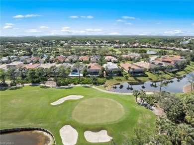 Welcome to this exceptional Porta Rosa villa, nestled within on Shadow Wood Preserve in Florida - for sale on GolfHomes.com, golf home, golf lot