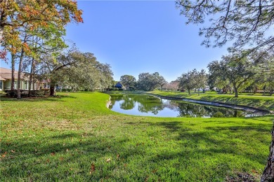 The POND Views are amazing at this beautifully updated, end unit on Timber Pines Golf Course in Florida - for sale on GolfHomes.com, golf home, golf lot