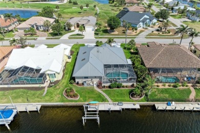 AMAZING waterfront home on the longest and widest canal in Punta on Saint Andrews South Golf Club in Florida - for sale on GolfHomes.com, golf home, golf lot