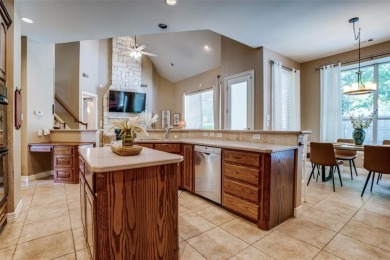 Classic custom home nestled a quiet intimate the cul de sac on Eldorado Country Club in Texas - for sale on GolfHomes.com, golf home, golf lot