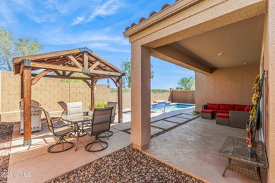 Better Than New, DR Horton Home has Beautiful Heated Pool & Spa on Poston Butte Golf Club in Arizona - for sale on GolfHomes.com, golf home, golf lot