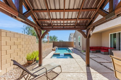 Better Than New, DR Horton Home has Beautiful Heated Pool & Spa on Poston Butte Golf Club in Arizona - for sale on GolfHomes.com, golf home, golf lot