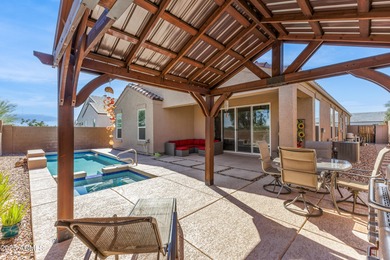 Better Than New, DR Horton Home has Beautiful Heated Pool & Spa on Poston Butte Golf Club in Arizona - for sale on GolfHomes.com, golf home, golf lot