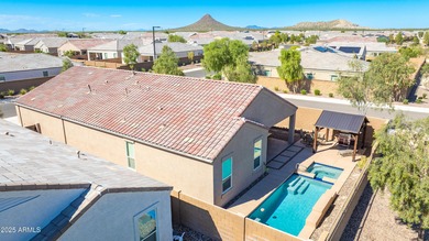 Better Than New, DR Horton Home has Beautiful Heated Pool & Spa on Poston Butte Golf Club in Arizona - for sale on GolfHomes.com, golf home, golf lot