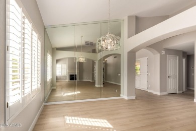 WOW!!! NEW LVP FLOORING throughout, two-tone paint, lighting on Ironwood Golf Club in Arizona - for sale on GolfHomes.com, golf home, golf lot