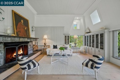 Perched above the 5th Fairway of Orinda Country Club, this on Orinda Country Club in California - for sale on GolfHomes.com, golf home, golf lot