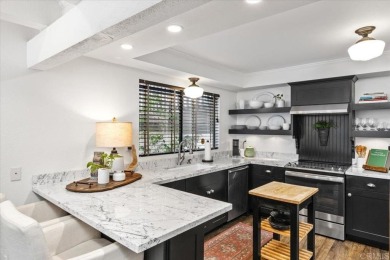 Showing as a 2-bedroom, this rare single-level, turn-key end on  in California - for sale on GolfHomes.com, golf home, golf lot