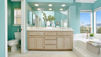 Enjoy panoramic hillside and mountain views from the kitchen on Dove Canyon Country Club in California - for sale on GolfHomes.com, golf home, golf lot