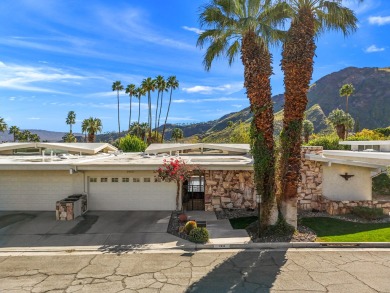 Step into quintessential Palm Springs lifestyle with this on Canyon Estates Golf Course in California - for sale on GolfHomes.com, golf home, golf lot