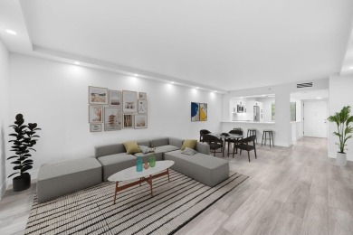 Step into luxury in this fully remodeled 2-bed, 2-bath corner on Marina Lakes Golf Course in Florida - for sale on GolfHomes.com, golf home, golf lot