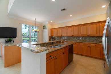 Stunning builder's model home located in the beautiful community on Winston Trails Golf Course in Florida - for sale on GolfHomes.com, golf home, golf lot