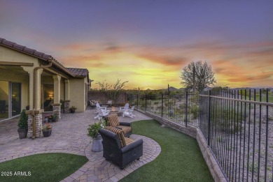 Stunning golf course home in the prestigious Blackstone Country on Blackstone Country Club in Arizona - for sale on GolfHomes.com, golf home, golf lot