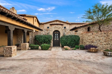 Embrace la dolce vita in this magnificent Tuscan estate on FireRock Country Club in Arizona - for sale on GolfHomes.com, golf home, golf lot