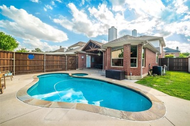Welcome to this stunning 5-bedroom, 3-bathroom home nestled on a on The Courses at Watters Creek in Texas - for sale on GolfHomes.com, golf home, golf lot