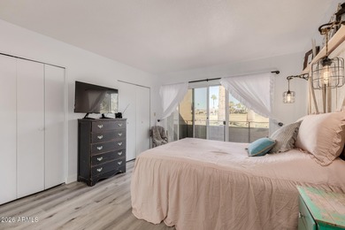 Enjoy relaxed living in this charming patio home positioned on Fountain of the Sun Country Club in Arizona - for sale on GolfHomes.com, golf home, golf lot