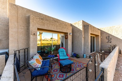 Enjoy relaxed living in this charming patio home positioned on Fountain of the Sun Country Club in Arizona - for sale on GolfHomes.com, golf home, golf lot