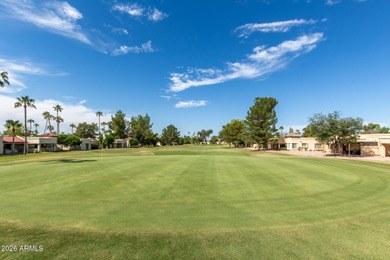 Enjoy relaxed living in this charming patio home positioned on Fountain of the Sun Country Club in Arizona - for sale on GolfHomes.com, golf home, golf lot