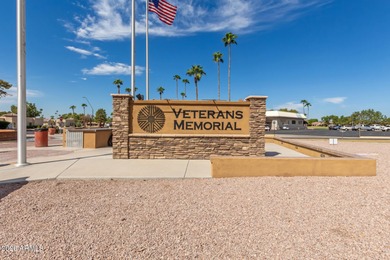 Enjoy relaxed living in this charming patio home positioned on Fountain of the Sun Country Club in Arizona - for sale on GolfHomes.com, golf home, golf lot