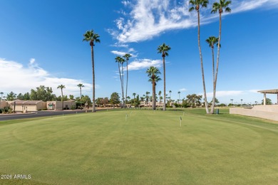 Enjoy relaxed living in this charming patio home positioned on Fountain of the Sun Country Club in Arizona - for sale on GolfHomes.com, golf home, golf lot